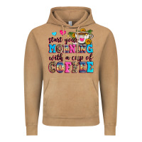 Vintage Camel start your morning with a cup of coffee Vintage Hoodie - Zillion Design Studio