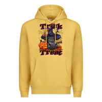 Trick Or Treat Black Angus Heifer Premium Hoodie | Teevron