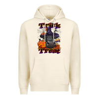 Tofu Trick Or Treat Black Angus Heifer Premium Hoodie - LillyAllenDesigns