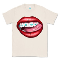 Natural Lips Dental Braces Classic Tee - Artiststas