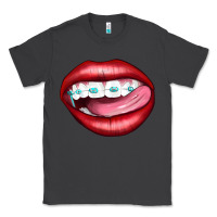 Smoke Lips Dental Braces Classic Tee - Artiststas