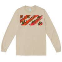 Mushroom leopar and cowhide with mistletoe Long Sleeve Tee - AdoDesignShop