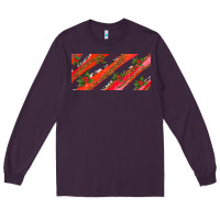 Plum leopar and cowhide with mistletoe Long Sleeve Tee - AdoDesignShop