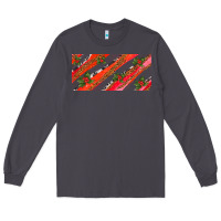 Smoke leopar and cowhide with mistletoe Long Sleeve Tee - AdoDesignShop