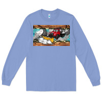 Colony Blue snow truck sippy cup Long Sleeve Tee - Artiststas