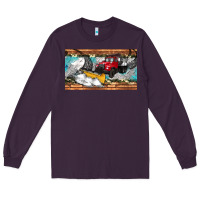 Plum snow truck sippy cup Long Sleeve Tee - Artiststas