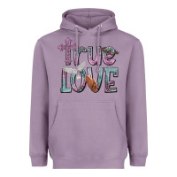 Lavender true love Heavyweight Hoodie - NancyCooperArtShop