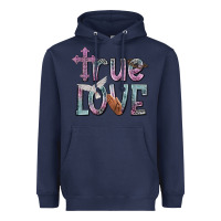 Navy true love Heavyweight Hoodie - NancyCooperArtShop