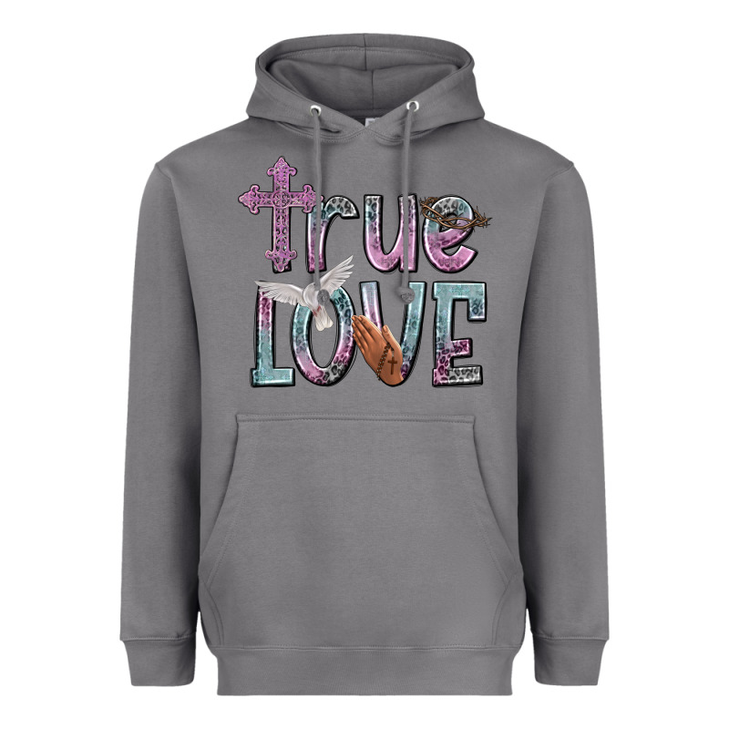 True Love Heavyweight Hoodie by NancyCooperArtShop | Teevron