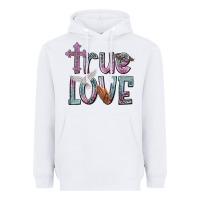 White true love Heavyweight Hoodie - NancyCooperArtShop