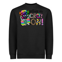 Black getting my cray on Heavyweight Sweatshirt - CowhideDigitalArt