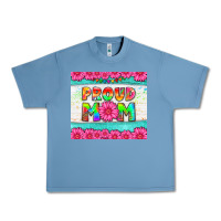 Pebble Blue proud mom Urban Heavy Tee - HRA Design Shop