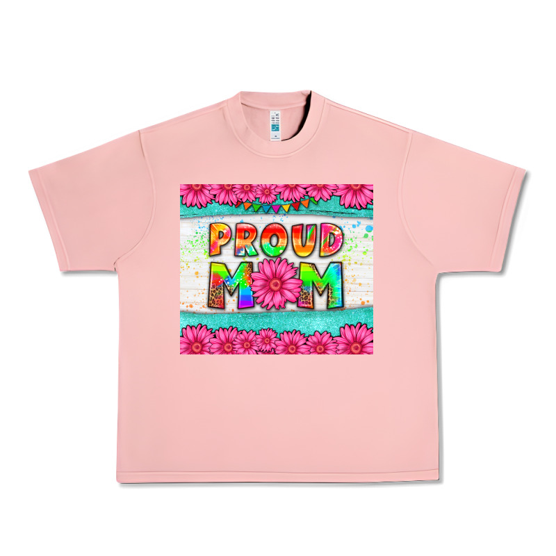 Proud Mom Urban Heavy Tee by HRA Design Shop | Teevron