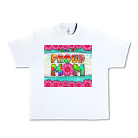 White proud mom Urban Heavy Tee - HRA Design Shop