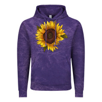 Cloud Purple sunflower Vintage Hoodie - RanaPortraitStore