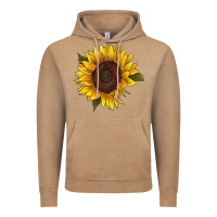Vintage Coffee sunflower Vintage Hoodie - RanaPortraitStore