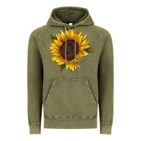 Vintage Olive sunflower Vintage Hoodie - RanaPortraitStore