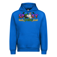 Cobalt spooky babe halloween Urban Hoodie - NancyCooperArtShop