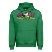 Emerald spooky babe halloween Urban Hoodie - NancyCooperArtShop