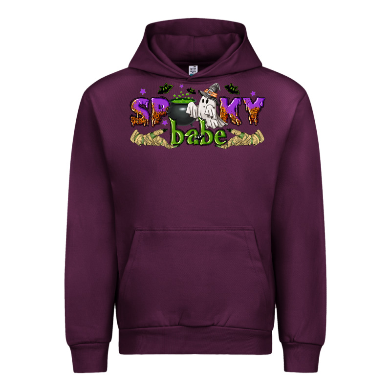 Spooky Babe Halloween Urban Hoodie by NancyCooperArtShop | Teevron