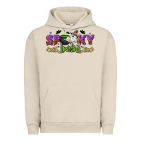 Pigment French Oak spooky babe halloween Urban Hoodie - NancyCooperArtShop