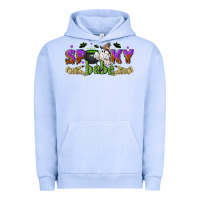Pigment Grape Ice spooky babe halloween Urban Hoodie - NancyCooperArtShop