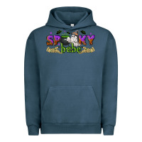 Pigment Midnight Navy spooky babe halloween Urban Hoodie - NancyCooperArtShop