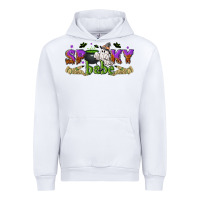 White spooky babe halloween Urban Hoodie - NancyCooperArtShop
