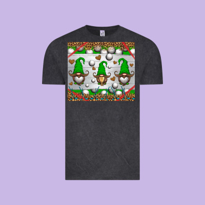 Western Golf Gnome Vintage Tee Designed By Hra Design Shop