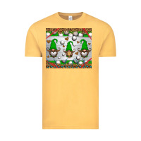Vintage Mustard western golf gnome Vintage Tee - HRA Design Shop
