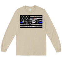 Mushroom thin blue line police car sippy cup Long Sleeve Tee - Artiststas