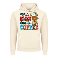 Vintage Artic my blood type is coffee Vintage Hoodie - Zillion Design Studio