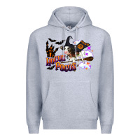 Heather Grey Hocus Pocus Holstein Baby Premium Hoodie - LillyAllenDesigns