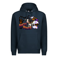 Navy Hocus Pocus Holstein Baby Premium Hoodie - LillyAllenDesigns