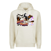 Oatmeal Heather Hocus Pocus Holstein Baby Premium Hoodie - LillyAllenDesigns