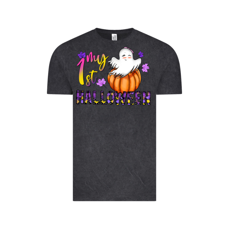 My 1st Halloween Vintage Tee by CowhideDigitalArt | Teevron