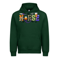 Forest Green Halloween Nurse Urban Hoodie - texasbilliewilder