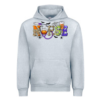 Heather Grey Halloween Nurse Urban Hoodie - texasbilliewilder