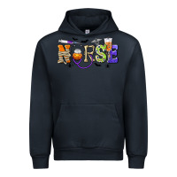 Navy Halloween Nurse Urban Hoodie - texasbilliewilder