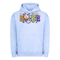 Pigment Grape Ice Halloween Nurse Urban Hoodie - texasbilliewilder