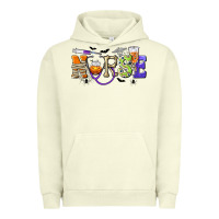 Pigment Pistachio Halloween Nurse Urban Hoodie - texasbilliewilder