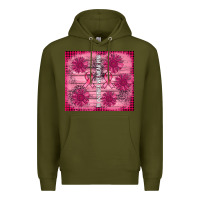 Army Green in october we wear pink Premium Hoodie - AdoDesignShop