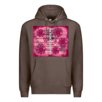 Coffee in october we wear pink Premium Hoodie - AdoDesignShop