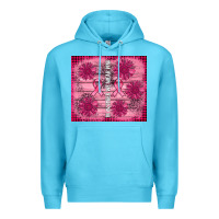 Ocean Blue in october we wear pink Premium Hoodie - AdoDesignShop