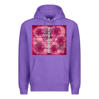 Purple in october we wear pink Premium Hoodie - AdoDesignShop