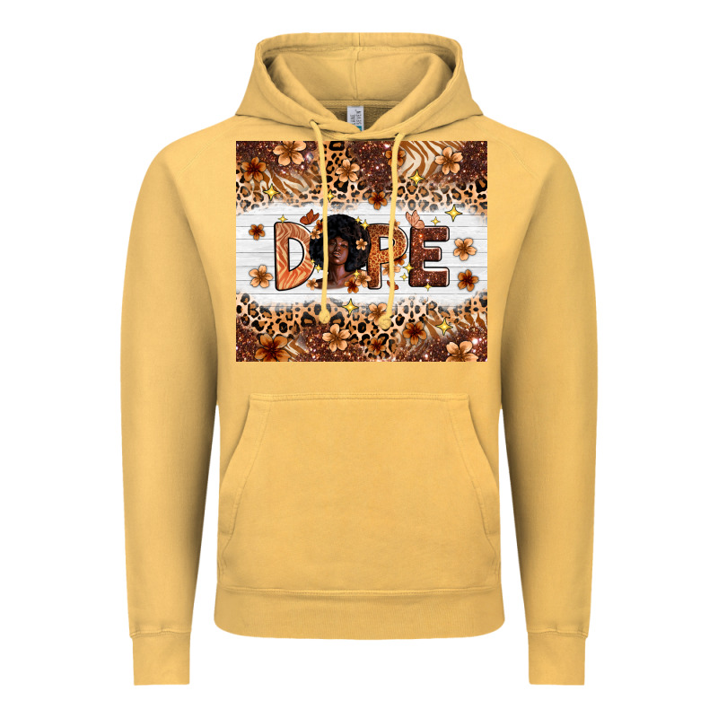 Dope Melanin Vintage Hoodie by Zillion Design Studio | Teevron