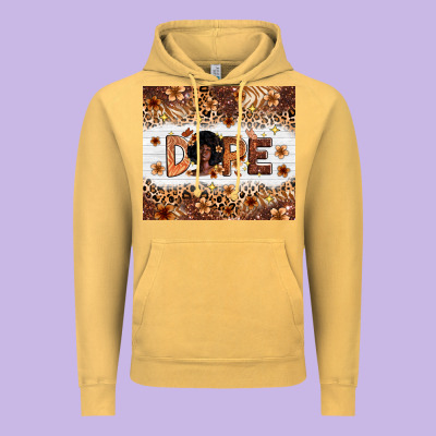 Dope Melanin Vintage Hoodie Designed By Zillion Design Studio