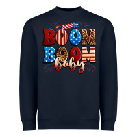 Navy Boom boom baby Heavyweight Sweatshirt - Neo Western