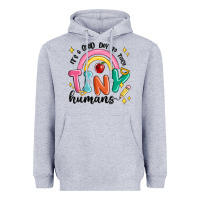 Heather Grey its a good day to teach tiny humans Heavyweight Hoodie - MaliasSmallBusiness