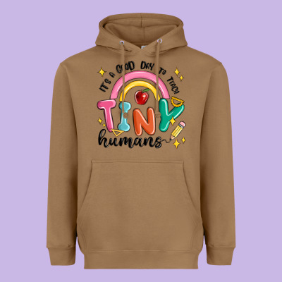 Its A Good Day To Teach Tiny Humans Heavyweight Hoodie Designed By Maliassmallbusiness
